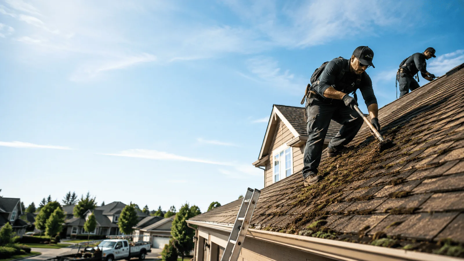 Roof Moss Removal in Mason, MI near me